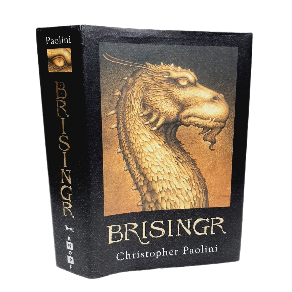 🍒 BRISINGR by Christopher Paolini - First Edition - Book III - HC Collec…